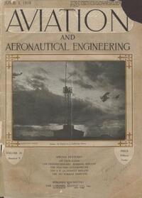 Aviation Week & Space Technology June 1918 magazine back issue cover image