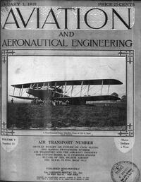 Aviation Week & Space Technology January 1919 magazine back issue cover image