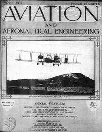 Aviation Week & Space Technology July 1919 magazine back issue cover image