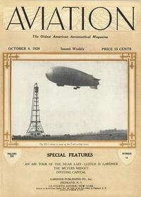 Aviation Week & Space Technology October 1926 magazine back issue cover image