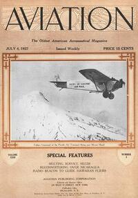 Aviation Week & Space Technology July 1927 Magazine Back Copies Magizines Mags