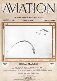 Aviation Week & Space Technology August 1927 Magazine Back Copies Magizines Mags
