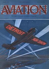 Aviation Week & Space Technology April 1929 magazine back issue cover image