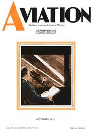 Aviation Week & Space Technology November 1932 magazine back issue cover image