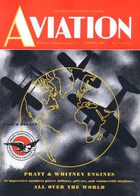 Aviation Week & Space Technology March 1934 Magazine Back Copies Magizines Mags