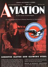 Aviation Week & Space Technology May 1935 magazine back issue cover image
