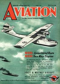 Aviation Week & Space Technology April 1938 Magazine Back Copies Magizines Mags