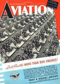 Aviation Week & Space Technology November 1940 magazine back issue cover image