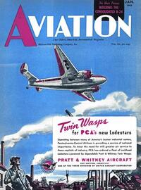 Aviation Week & Space Technology January 1942 Magazine Back Copies Magizines Mags