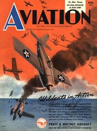 Aviation Week & Space Technology April 1942 Magazine Back Copies Magizines Mags