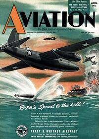 Aviation Week & Space Technology August 1942 Magazine Back Copies Magizines Mags