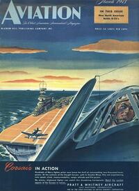 Aviation Week & Space Technology March 1943 magazine back issue cover image