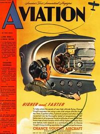 Aviation Week & Space Technology August 1946 magazine back issue cover image