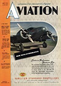 Aviation Week & Space Technology September 1946 magazine back issue cover image