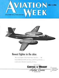 Aviation Week & Space Technology August 1948 Magazine Back Copies Magizines Mags