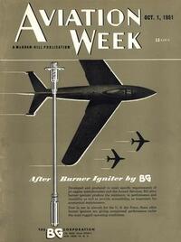 Aviation Week & Space Technology October 1951 Magazine Back Copies Magizines Mags