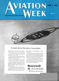 Aviation Week & Space Technology June 1953 Magazine Back Copies Magizines Mags