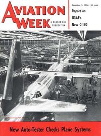 Aviation Week & Space Technology December 1956 Magazine Back Copies Magizines Mags