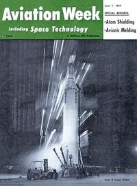 Aviation Week & Space Technology June 1959 magazine back issue cover image