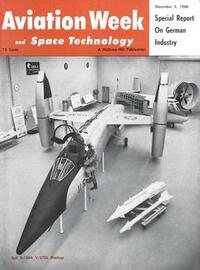 Aviation Week & Space Technology December 1960 Magazine Back Copies Magizines Mags