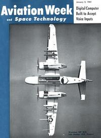 Aviation Week & Space Technology January 1961 Magazine Back Copies Magizines Mags
