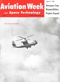 Aviation Week & Space Technology August 1961 Magazine Back Copies Magizines Mags