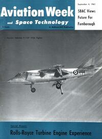Aviation Week & Space Technology September 1961 Magazine Back Copies Magizines Mags