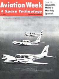 Aviation Week & Space Technology May 1963 magazine back issue cover image