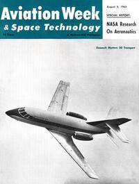Aviation Week & Space Technology August 1963 Magazine Back Copies Magizines Mags