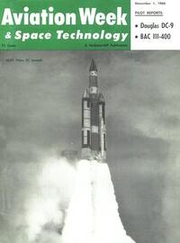 Aviation Week & Space Technology November 1965 magazine back issue cover image
