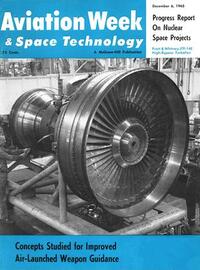 Aviation Week & Space Technology December 1965 magazine back issue cover image