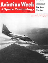 Aviation Week & Space Technology February 1966 Magazine Back Copies Magizines Mags