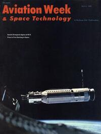 Aviation Week & Space Technology April 1966 magazine back issue cover image