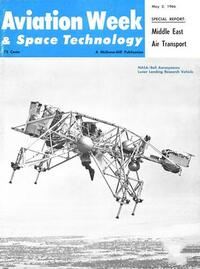 Aviation Week & Space Technology May 1966 magazine back issue cover image
