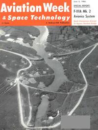 Aviation Week & Space Technology June 1966 magazine back issue cover image
