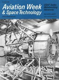 Aviation Week & Space Technology February 1967 magazine back issue cover image