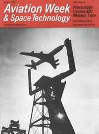 Aviation Week & Space Technology August 1967 magazine back issue cover image