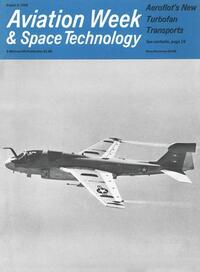 Aviation Week & Space Technology August 1968 magazine back issue cover image