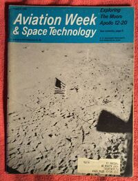 Aviation Week & Space Technology August 1969 Magazine Back Copies Magizines Mags