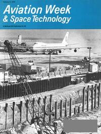 Aviation Week & Space Technology February 1970 magazine back issue cover image
