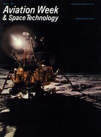Aviation Week & Space Technology March 1971 magazine back issue cover image