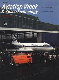 Aviation Week & Space Technology May 1971 magazine back issue cover image