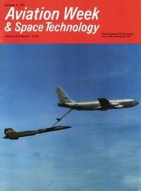 Aviation Week & Space Technology September 1971 magazine back issue cover image
