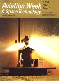 Aviation Week & Space Technology January 1972 magazine back issue cover image