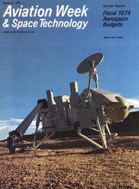 Aviation Week & Space Technology February 1973 magazine back issue cover image