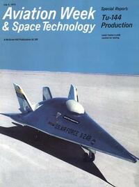 Aviation Week & Space Technology July 1973 magazine back issue cover image