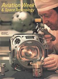 Aviation Week & Space Technology April 1977 magazine back issue cover image