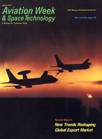 Aviation Week & Space Technology June 1977 magazine back issue cover image