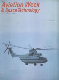 Aviation Week & Space Technology July 1981 Magazine Back Copies Magizines Mags