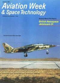 Aviation Week & Space Technology January 1983 Magazine Back Copies Magizines Mags
